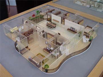 Il modello interno della pianta della casa 3D, progettazione domestica architettonica commerciale 3d modella
