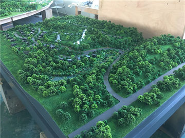 materiali di fabbricazione di modello degli alberi di 1.4x1.2m per la montagna turistica architettonica, esposizione che lavora Maquette