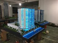 Acrylic Residential Building Model , 3D Max Building Modeling 1 . 6 * 1 . 8M
